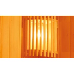 Sauna Vapeur France Sauna ZEN Angulaire -3 places- Pack complet 4.5kW