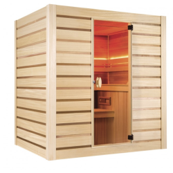 Le modele de Sauna traditionnel économique et isolé . ECCOLO  6 places