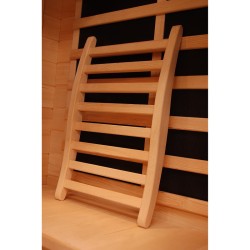 Vente de dossier confortable en bois pour votre Sauna