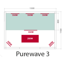 Sauna Infrarouge Intérieur PureWave EVO - Épicéa du Canada - 3 places