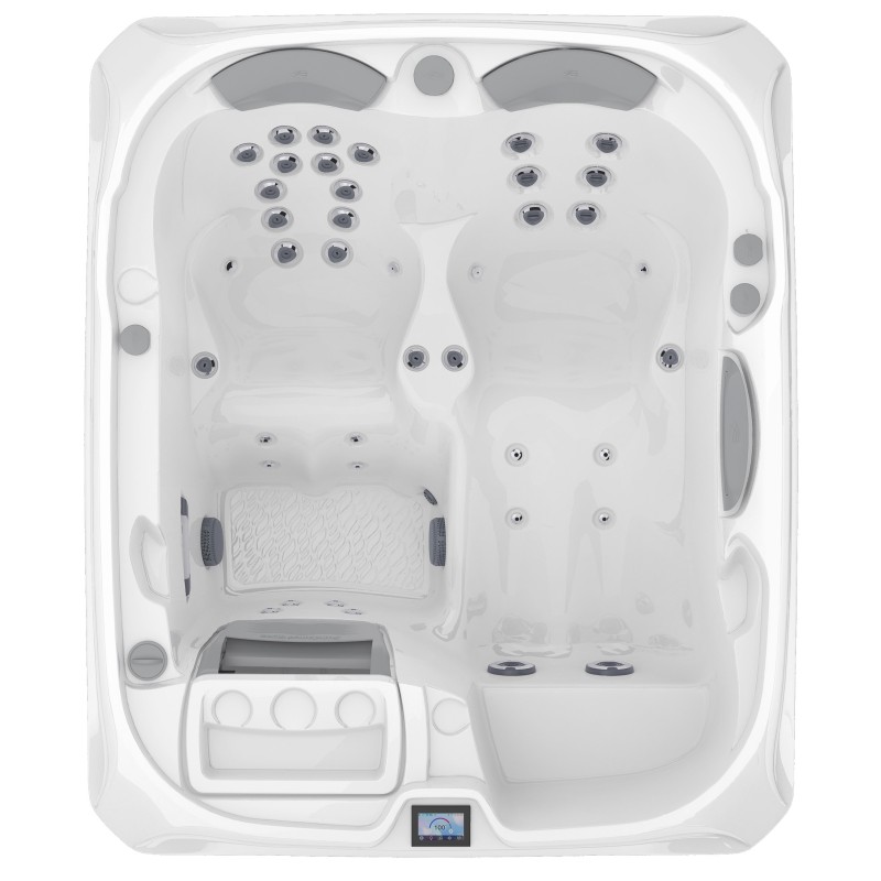Le Capri spas 3 personnes est un jacuzzi thérapeutique compact qui s'adapte à n'importe quel espace intérieur ou extérieur. Le Capri spas 3 personnes est un jacuzzi thérapeutique compact qui s'adapte à n'importe quel espace intérieur ou extérieur.