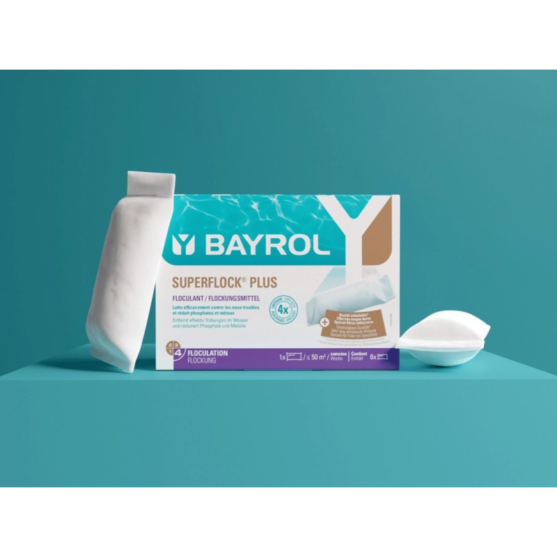 Sundance Spas Alès | Superflock Plus BAYROL – Cartouches