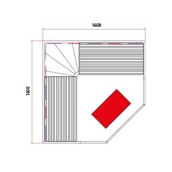 Sundance Spas Alès | Sauna Infrarouge CANOPÉE 3 Places | France