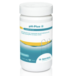 Ph-Plus de SpaTime augmente et stabilise le pH de l’eau de votre spa.